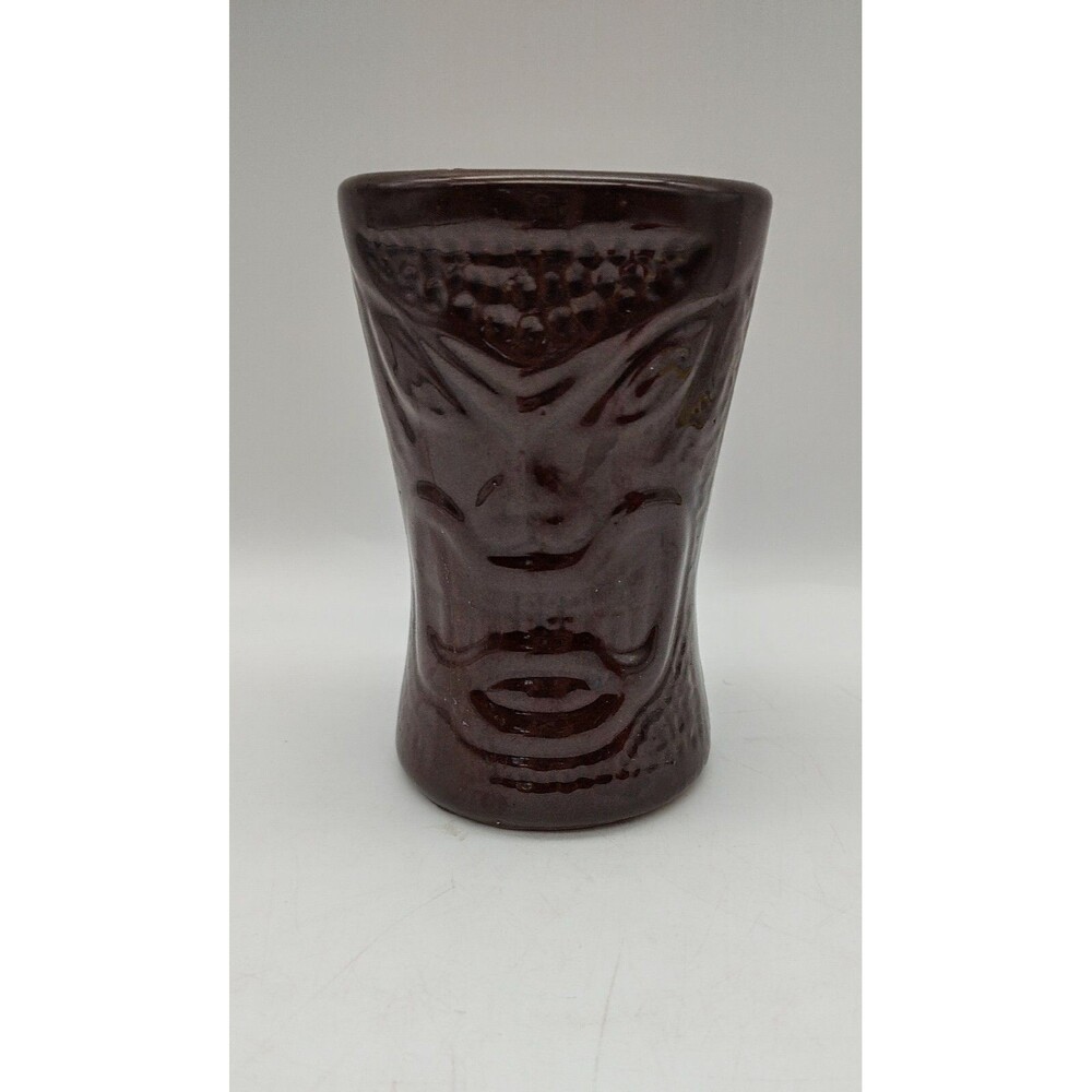 Kauai Resort Hotel Tiki Mug Wailua Hawaii by Daga Tiki Tropical Red Pottery Clay